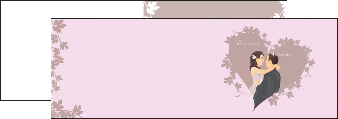 creation graphique en ligne depliant 2 volets  4 pages  mariage carte mariage carte  de mariage MLIG17684