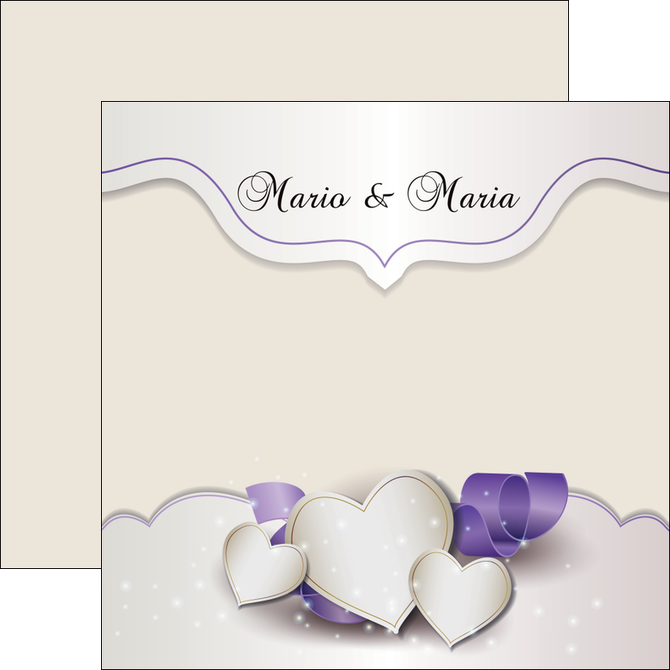 imprimerie flyers mariage faire part mariage faire part de mariage MLIG17832