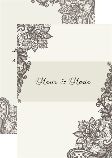 imprimerie flyers mariage faire part mariage faire part de mariage MLIG17996