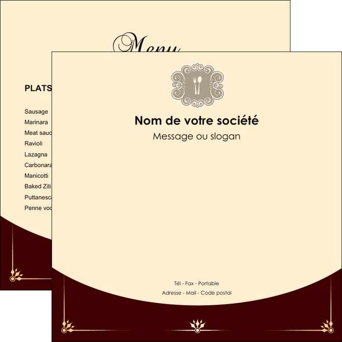 modele en ligne flyers restaurant restaurant restauration carterestaurant MIDLU18310