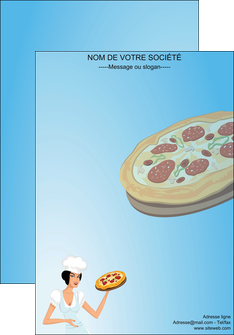modele affiche pizzeria et restaurant italien pizza portions de pizza plateau de pizza MIDLU18614