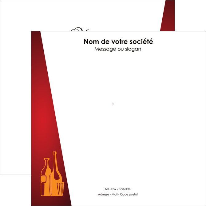imprimerie flyers vin commerce et producteur magasin de vin cave a vin producteur de vin MIDBE19004