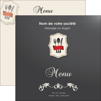 impression flyers restaurant restaurant restauration restaurateur MIDLU19054