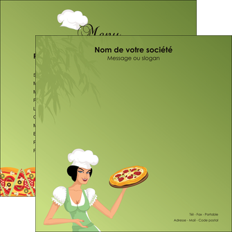 creer modele en ligne flyers pizzeria et restaurant italien pizza portions de pizza plateau de pizza MIDLU19326