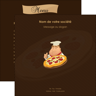 modele flyers pizzeria et restaurant italien pizza plateau plateau de pizza MIDLU19490