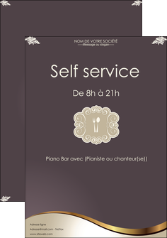 creation graphique en ligne affiche restaurant restaurant restaurant francais restaurant du monde MIDLU19688