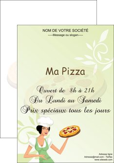 imprimerie affiche pizzeria et restaurant italien pizza plateau plateau de pizza MIDLU19782