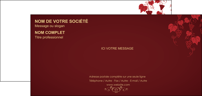 realiser carte de correspondance vin commerce et producteur raisins grappe de raisins culture de raisins MLGI19912