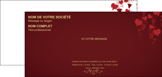 realiser carte de correspondance vin commerce et producteur raisins grappe de raisins culture de raisins MIDBE19912