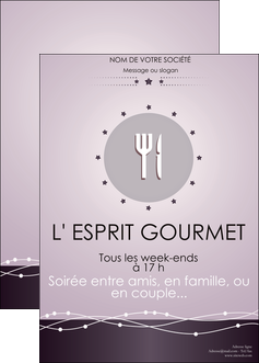 modele affiche restaurant restaurant restauration restaurateur MIDLU20148