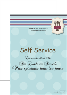 maquette en ligne a personnaliser affiche restaurant restaurant restauration restaurateur MIDLU20256