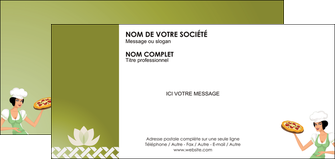 modele carte de correspondance pizzeria et restaurant italien pizza plateau plateau de pizza MFLUOO20276