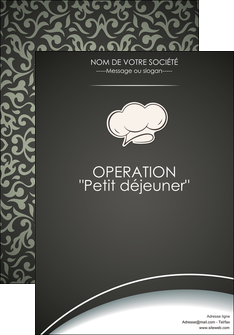 impression affiche restaurant restaurant restauration restaurateur MIDLU20310