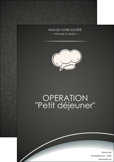 faire modele a imprimer affiche restaurant restaurant restauration restaurateur MIDLU20330