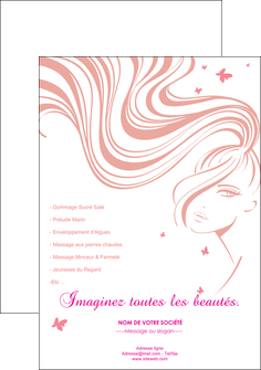 faire flyers institut de beaute coiffure coiffeur coiffeuse MLGI21238