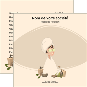 creer modele en ligne flyers centre esthetique  beaute soins esthetique MLGI21998