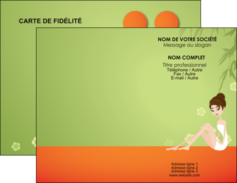 faire carte de visite centre esthetique  beaute soins centre de beaute MFLUOO22058