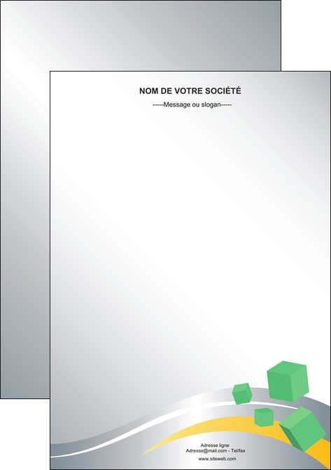 exemple affiche btp abstrait design contexture MFLUOO22070