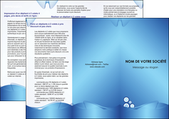 exemple depliant 3 volets  6 pages  agence immobiliere abstrait design texture MIF22094