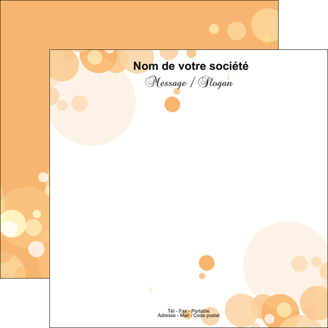 personnaliser modele de flyers abstrait design texture MIDBE22128