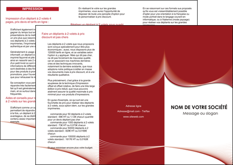 modele en ligne depliant 3 volets  6 pages  agence immobiliere design abstrait texture MID22258