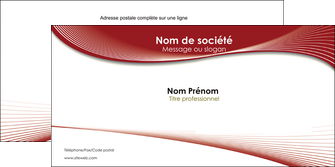 realiser enveloppe agence immobiliere design abstrait texture MID22262