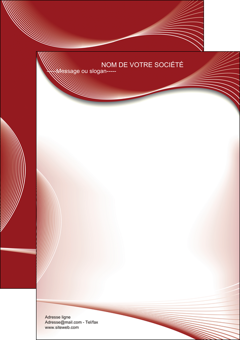 cree affiche agence immobiliere design abstrait texture MID22270