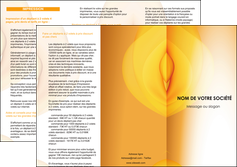 imprimer depliant 3 volets  6 pages  abstrait texture contexture MLIGCH22304