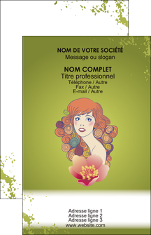 maquette en ligne a personnaliser carte de visite centre esthetique  beaute coiffure soin MFLUOO22414