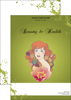 imprimerie affiche centre esthetique  beaute coiffure soin MFLUOO22426