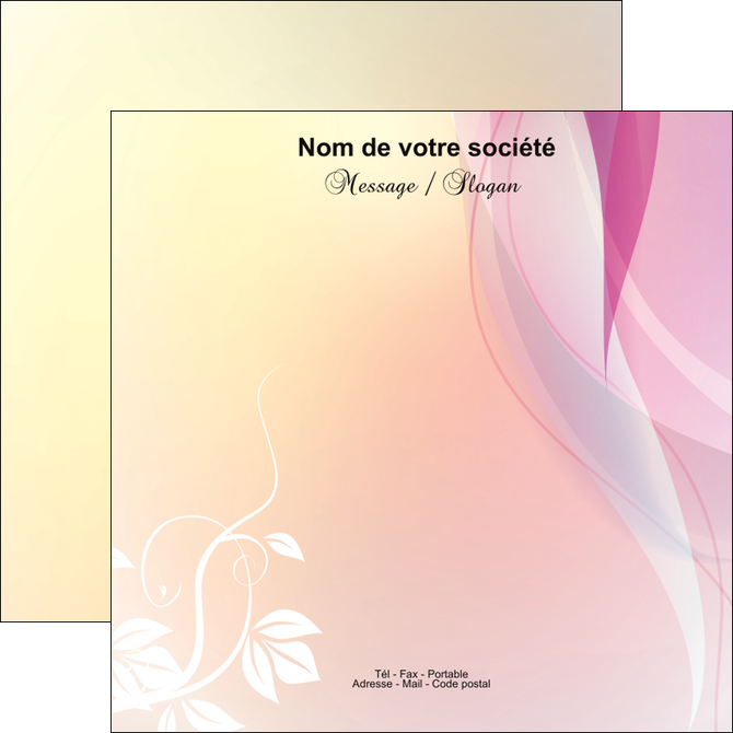 faire modele a imprimer flyers fleuriste et jardinage fleurs fleuriste jardin MIS22818