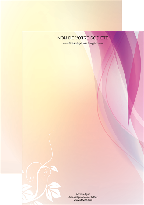 creer modele en ligne affiche fleuriste et jardinage fleurs fleuriste jardin MIS22826