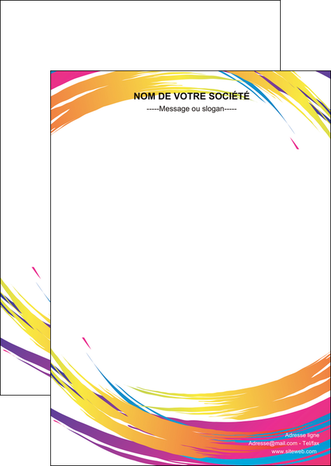 impression flyers abstrait design texture MFLUOO22834