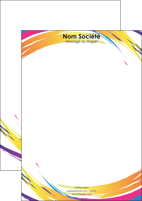 cree tete de lettre abstrait design texture MLIGCH22844