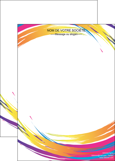 exemple affiche abstrait design texture MFLUOO22846