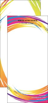 personnaliser maquette flyers abstrait design texture MFLUOO22848
