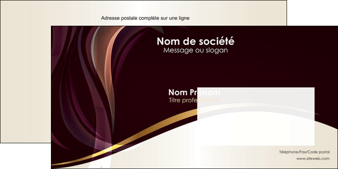 personnaliser modele de enveloppe texture contexture abstrait MLGI23120