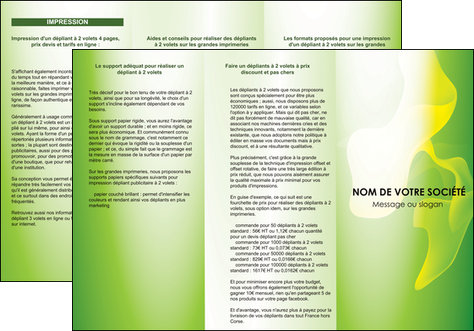 modele depliant 3 volets  6 pages  texture contexture structure MIDLU23184