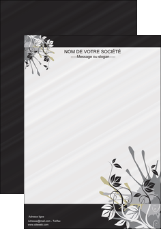 imprimerie affiche fleuriste et jardinage fleurs fleuriste jardin MIF23454