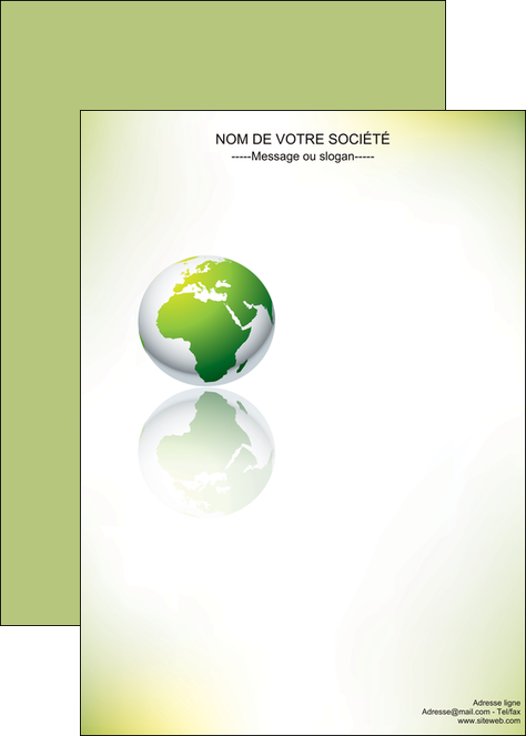 imprimer affiche paysage nature nature verte ecologie MIF23546