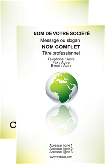 exemple carte de visite paysage nature nature verte ecologie MIF23556