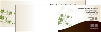 faire carte de visite fleuriste et jardinage feuilles feuilles vertes nature MIDLU23630