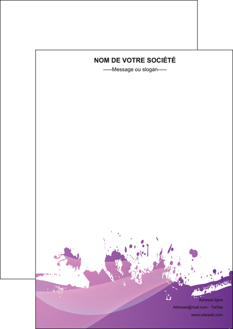faire modele a imprimer flyers peinture texture contexture structure MFLUOO23736