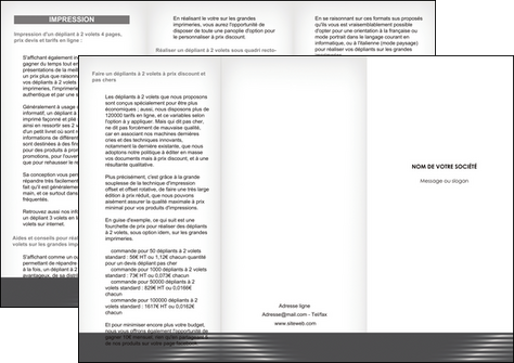 personnaliser modele de depliant 3 volets  6 pages  texture contexture structure MFLUOO23988