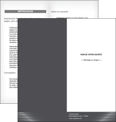 faire modele a imprimer depliant 2 volets  4 pages  texture contexture structure MFLUOO23998