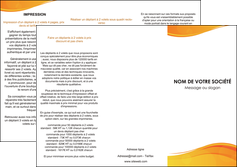 cree depliant 3 volets  6 pages  texture contexture structure MIDBE24428