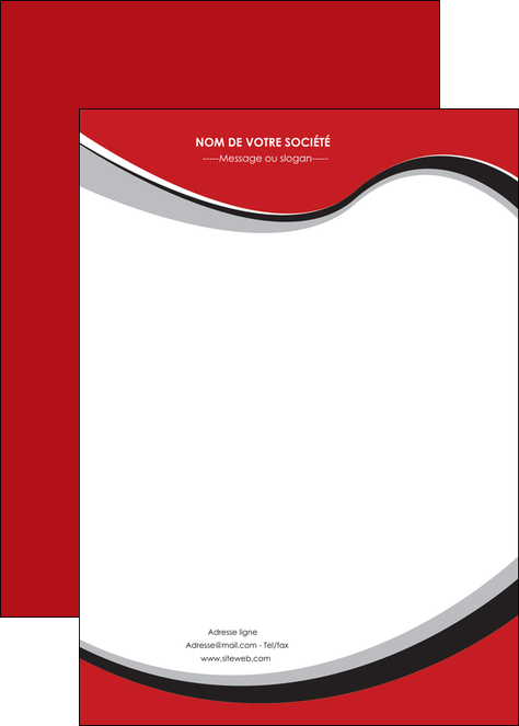 exemple affiche structure contexture design simple MFLUOO24562