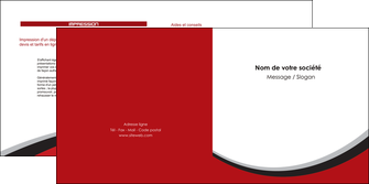 imprimer depliant 2 volets  4 pages  structure contexture design simple MFLUOO24572