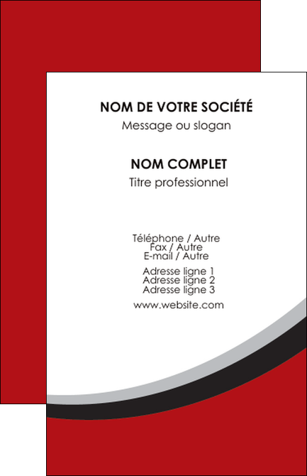 imprimer carte de visite structure contexture design simple MFLUOO24576