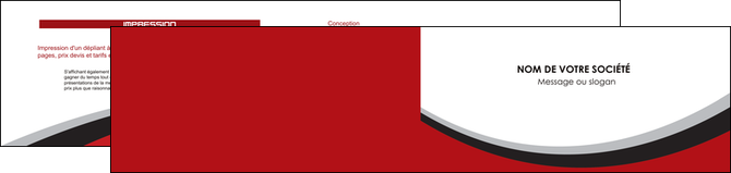 maquette en ligne a personnaliser depliant 2 volets  4 pages  structure contexture design simple MFLUOO24580